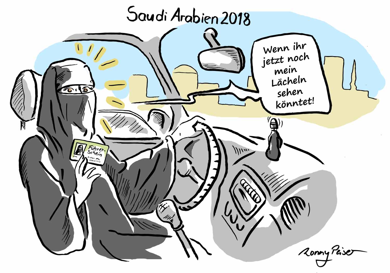 Saudi Arabien Fuehrerschein
