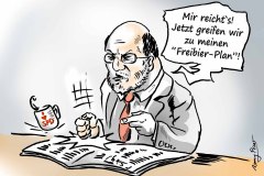 Martin Schulz Freibier