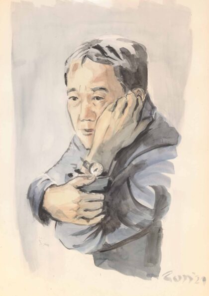 Haruki Murakami Portrait